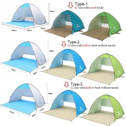 Camping Tent - 2 Persons - Instant Pop Up - Anti UVTents